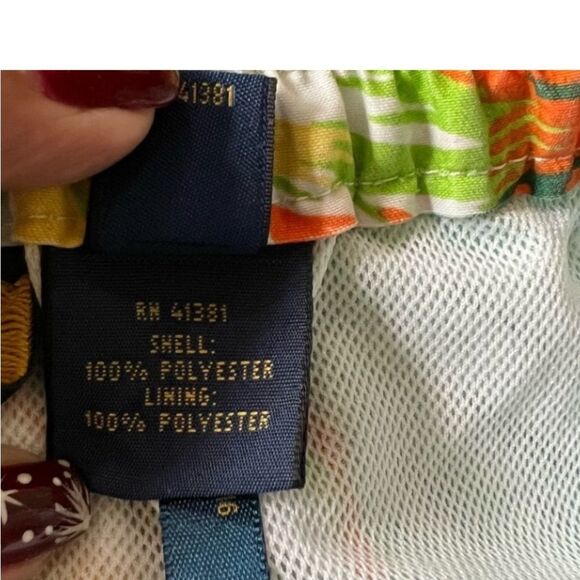 Polo Ralph Lauren HawaiianTraveler Swim Trunks Mens Medium - Picture 7 of 8